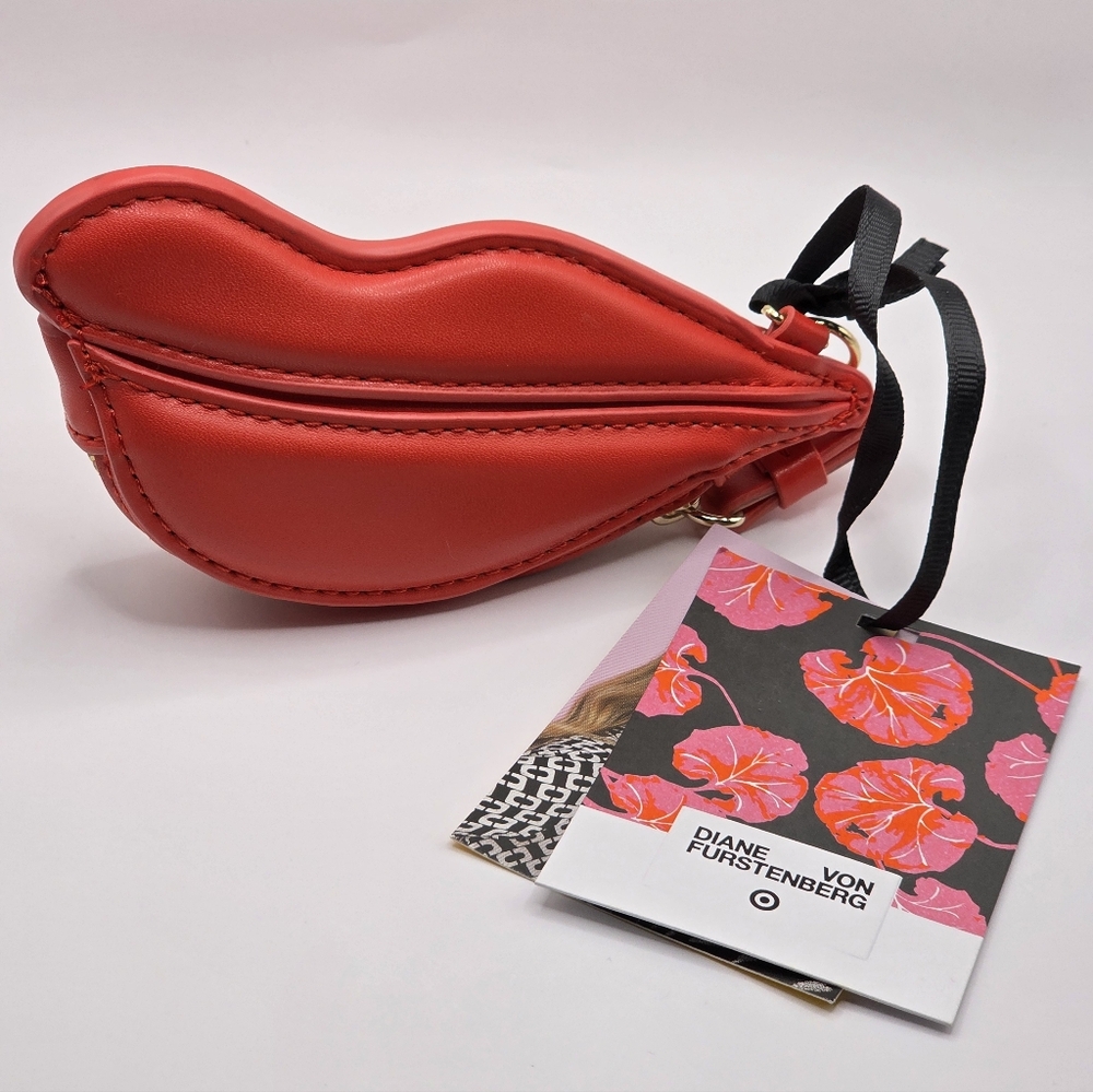 Diane Von Furstenberg Lip-Shaped Bag Charm